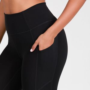 Custom High Waisted <b>Workout</b> <b>Leggings</b> <b>With</b> <b>Pockets</b> For Women Yoga Pants Quick Dry Athletic Gym Wear - Product Image 5