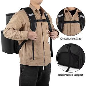 Sac de livraison de nourriture Best Choice, isolé, imperméable, sac de livraison à emporter, design robuste pour les motards et les cyclistes - Product Image 3