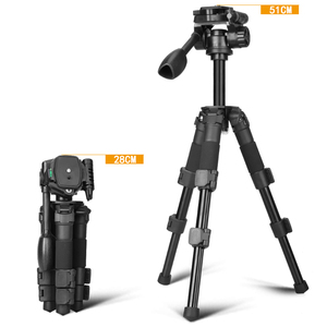Qzsd 20 ''abs nhôm DSLR Sản phẩm mới q166s <span class=keywords><strong>Tripod</strong></span> <span class=keywords><strong>Macro</strong></span> <span class=keywords><strong>Tripod</strong></span> với ABS xử lý đầu cho hợp kim nhôm ống và lật chân khóa - Product Image 5