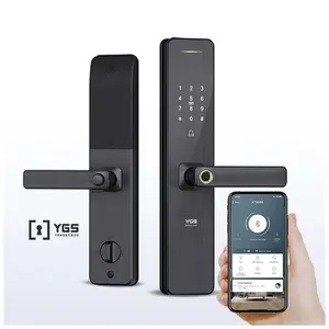 Nouveau modèle Serrure de porte automatique de marque OEM de qualité supérieure fournisseur en Chine Serrures intelligentes numériques pour hôtel appartement maison