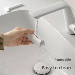 Distributeur de dentifrice magnétique grande taille à pompe, support mural/porte pour rangement - Product Image 5