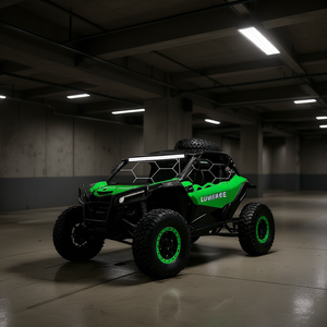 Lampe d'éclairage de garage portable à LED étanche pour lavage de voiture, inspection, parking, luminaires de garage, lumière du jour 5000K, faisceau à 360 degrés - Product Image 2