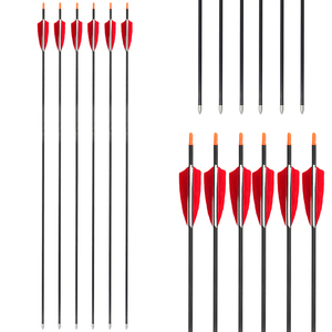 Hitop-flechas de carbono para tiro con arco, flechas de carbono para arco recurvo, Pfeil <span class=keywords><strong>Irq</strong></span>, 31 pulgadas - Product Image 5