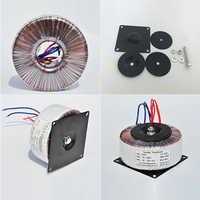 Transformateur toroïdal Lichuan 2024 pour amplificateurs audio 50W 100W 150W 200W 300W 500W transformateur toroïdal