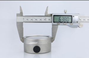 Preço de fábrica 2.5 "1/4 Rosca 10bar/psi Aço Inoxidável Manômetros Fosco para Gás Água Líquido - Product Image 4