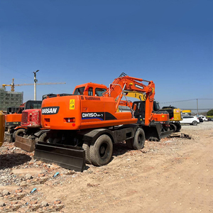 Chargeuse sur pneus Doosan DH150W-7 d'occasion à bas prix, type mobile, mini-excavatrice Doosan DH150 - Product Image 1