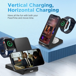 <span class=keywords><strong>2023</strong></span> nueva estación de carga inalámbrica 3 en 1 multidispositivo 15W para iPhone/Android/para Apple Watch/para <span class=keywords><strong>AirPods</strong></span> - Product Image 5