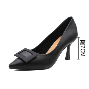 Wholesale Women High <b>Heel</b> Shoes New Pattern Dress Office Shoes for Ladies Pumps - Product Image 2