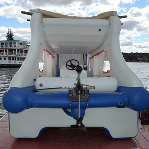 Yate Inflable Portátil de Lujo, Barco Inflable de Turismo, Catamarán, Barco de Fiesta, Infla Yate para Reuniones de Familiares y Amigos - Product Image 2