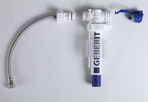 Vanne de remplissage GEBERIT 250 mm, filetage femelle 1/2 po, type 380, norme australienne Watermark CUPC, raccordement arrière pour réservoir de toilettes - Product Image 3