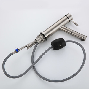 Grifo de Lavabo Hemans de Acero Inoxidable 304, 1 Manija, Válvula de Cerámica, Extraíble, para Agua Fría y Caliente, para Baño - Product Image 1