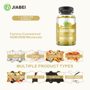 Jiabei fábrica personalizada L-carnitina Gummy adulto salud inmune y soporte cerebral suplemento OEM/ODM suplementos herbales - Product Image 2
