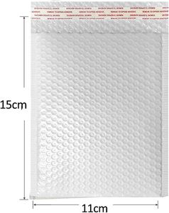 Sobres de Plástico de Polietileno de Alta Resistencia, Extra Gruesos, de 5x10 a 12x16 Pulgadas, Impermeables, Resistentes a Pinchazos, Bolsas de Correo Biodegradables - Product Image 2