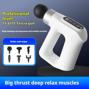 Mini pistola de masaje inalámbrica portátil, nueva tendencia, herramienta de percusión de tejido profundo de mano para masaje corporal y de cabeza - Product Image 3