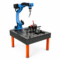 Table de soudage 3D professionnelle avec système de fixation modulaire, motif de trous D28, poste de travail de précision pour la soudure