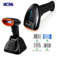 Lecteur de codes-barres portable WCMI à lecture rapide, prise en charge des codes 1D, 2D et QR, transmission de données sans fil