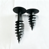Cheville d'isolation en PP avec filetage métrique, cheville d'ancrage en plastique pour la fixation des panneaux d'isolation thermique