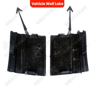 Cubierta de gancho de remolque delantero para vehículo Wolf Lake, para Vw Touareg 2003 2006, plástico ABS, lado izquierdo y derecho - Product Image 5