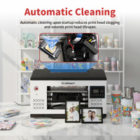 Imprimante jet d'encre UV rotative EraSmart A2 UV XP600 avec caméra CCD à large application pour bouteilles d'eau et carreaux de céramique