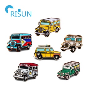 Jeepney หมุดป้ายรถจี๊ปติดปกที่กำหนดเองได้จากโรงงานฟิลิปปินส์ฟิลิปปินส์ฟิลิปปินส์ฟิลิปปินส์ฟิลิปปินส์ฟิลิปปินส์ - Product Image 1