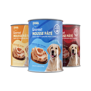 EASA Gourmet Mousse lattine di cane 375g gusti multipli <span class=keywords><strong>cani</strong></span> in scatola <span class=keywords><strong>cibo</strong></span> in scatola di base bagnato in scatola per cuccioli snack - Product Image 5
