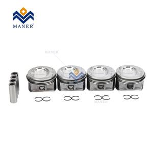 MANER 03C107065AQ Pièces de moteur automobile Ensemble de pistons avec anneau pour vw Golf Jetta 1.4tsi CAVA CAVF 76.51mm CAVD - Product Image 1
