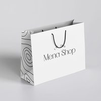 Vente en gros Sac cadeau en tissu Sacs à provisions réutilisables Sac cadeau en papier pliable avec poignée en ruban