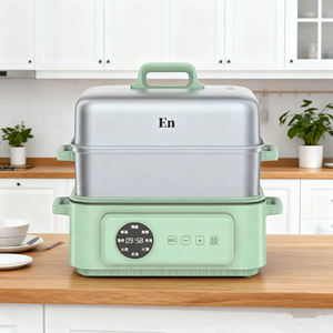 เครื่องทำอาหารเช้าแบบ2-in-1พรีเมี่ยม: เครื่องปิ้งขนมปังและสถานีไข่คุณภาพสูงใช้งานง่ายเหมาะสำหรับทุกกิจวัตรตอนเช้า - Product Image 1