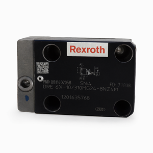 Válvula de Alivio Hidráulica Rexroth DBET-62, Control de Presión Piloto, Acero Aleado, Sistema Hidráulico - Product Image 2
