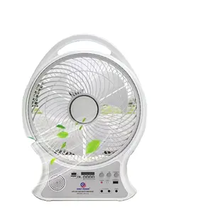 12 inç güneş fanı ile sıcak satış GÜNEŞ PANELI, yüksek kaliteli açık taşınabilir güneş şarj fanı