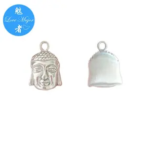 Traditional Buddha Stainless Steel Jewelry Necklace Pendant Blessed Charm for pray