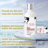 100% Essence d'acide kojique organique naturel en gros réduit les taches brunes imperfections de la peau Sérum d'acide kojique blanchissant anti-âge