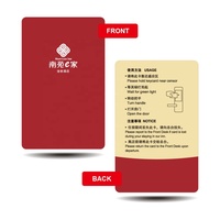 Tarjetas de Visita NFC RFID Personalizadas para Hotel, con Logotipo, Caja Premium, Programables, con Código QR, Etiqueta Ntag213 Circular para Cerradura de Puerta