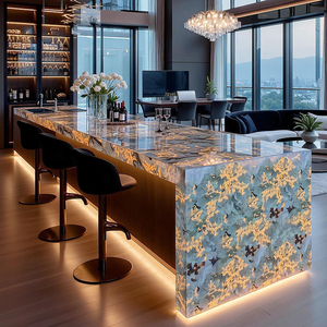 Ensembles <span class=keywords><strong>de</strong></span> mobilier <span class=keywords><strong>de</strong></span> bar <span class=keywords><strong>de</strong></span> luxe moderne pour discothèques, tabourets <span class=keywords><strong>de</strong></span> bar modulaires écologiques pour îlots <span class=keywords><strong>de</strong></span> <span class=keywords><strong>cuisine</strong></span>, tables <span class=keywords><strong>de</strong></span> bar à domicile, salons et centres commerciaux - Product Image 4