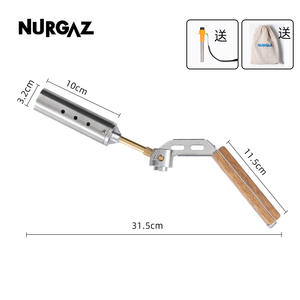 Encendedor de Fuego Plegable para Exteriores NURGAZ, 31.5x11.5x3.5cm, de Aluminio, Portátil, para Barbacoa y Encendido de Carbón - Product Image 5
