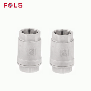 Válvula de Retención Vertical de Resorte de Acero Inoxidable 316 de 2 Piezas con Rosca NPT Tipo MM - Product Image 3