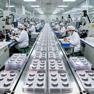 Ciglia Finte Autoadesive Preincollate Vegetariane Voluminose Impermeabili Riutilizzabili Senza Necessità di Eyeliner - Product Image 5