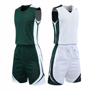 Conjunto de Camiseta de Baloncesto Reversible ChuJie para Hombre, sin Mangas, de Poliéster Transpirable, para Entrenamiento y Juegos en Equipo - Product Image 4