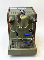 Machine à café expresso professionnelle à double chaudière pour la maison avec pompe rotative, double contrôle PID et tête de brassage saturée