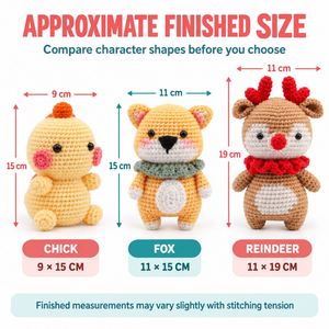Servicio de Personalización de Amigurumi Hecho a Mano, con Etiquetado y Empaquetado OEM/ODM, para Empresas - Product Image 4