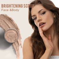 Crème exfoliante éclaircissante au lait de coco FDOB, hydratante et raffermissante, soin bio pour femmes, OEM, marque privée