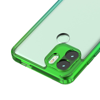 Prix usine changement progressif couleur transparent clair acrylique tpu coque de téléphone pour Xiaomi Redmi A1 Plus A2 + Note 12R Pro couverture arrière