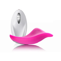 Top-Ranking Tragbarer Klitoris-Stimulator Kabellose Fernbedienung Sicheres Silikon 10 Vibrationsmodi Masturbations-Höschen-Vibrator