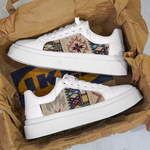 Chaussures décontractées pour femmes, chaussures de skate pour hommes, semelle épaisse, tendance, respirantes, style sport, course et marche - Product Image 1