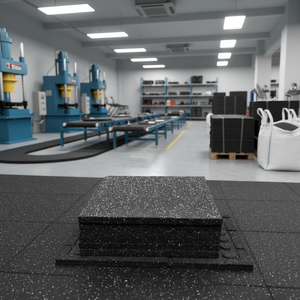 Dalles de caoutchouc de sécurité de haute qualité, granulés EPDM, adhésif liant PU, 20 kg, usage construction, résistant aux UV, pour tapis de sol en caoutchouc de salle de sport - Product Image 6