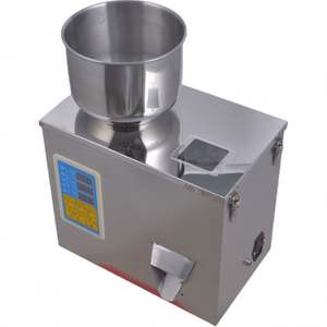 เครื่องบรรจุและชั่งน้ำหนักแบบแม่นยำสูง ทำจากสแตนเลส สำหรับบรรจุขนมปังข้าวสาลี 100 กรัม อาหารสัตว์เลี้ยง และชาในถุง - Product Image 2