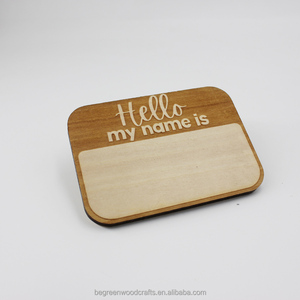 Ciao, mi chiamo Baby, targhetta personalizzata <span class=keywords><strong>in</strong></span> <span class=keywords><strong>legno</strong></span> per neonati con impronta di mano e piede, accessorio fotografico, ricordo con <span class=keywords><strong>nome</strong></span> del bambino - Product Image 3