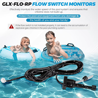 Capteur de débit de liquide DELEYAPARS Remplacement compatible du commutateur de débit IntelliChlor Pentair pour produit haute Performance IC40