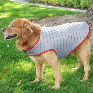 Manteau réversible imperméable en coton pour chiens de grande race, vêtements chauds pour l'hiver - Product Image 4