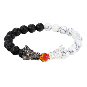 ดวลมังกร-สร้อยข้อมือน้ำมันหอมระเหยหินลาวา - Product Image 1